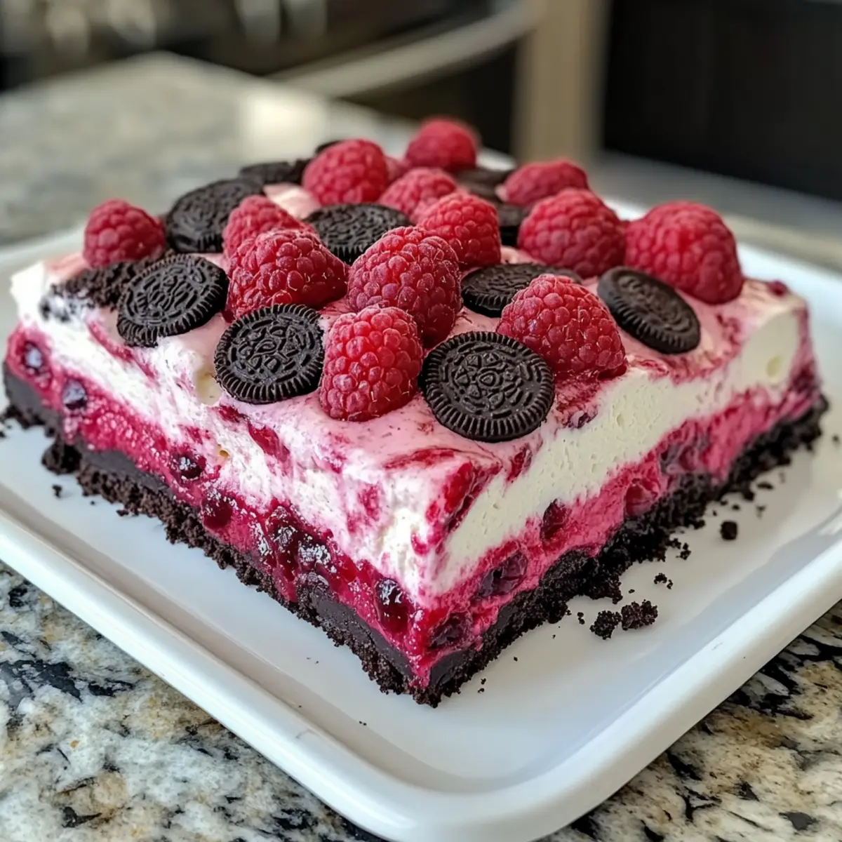 Raspberry Chocolate Lasagna