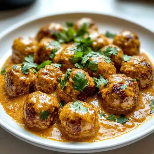 Creamy Coconut Curry Meatballs