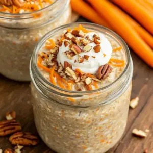 Carrot Cake Overnight Oats