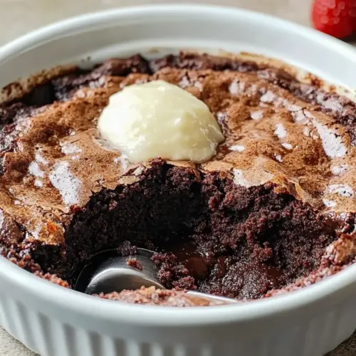 Ina Garten’s Brownie Pudding