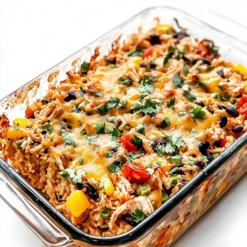 Chicken Burrito Casserole