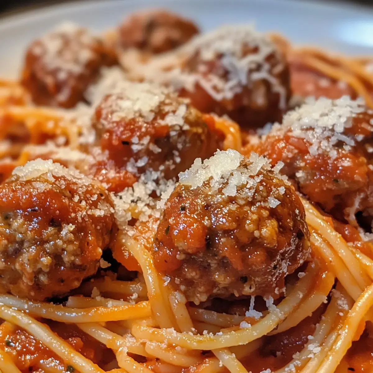 Spaghetti O's with Meatballs