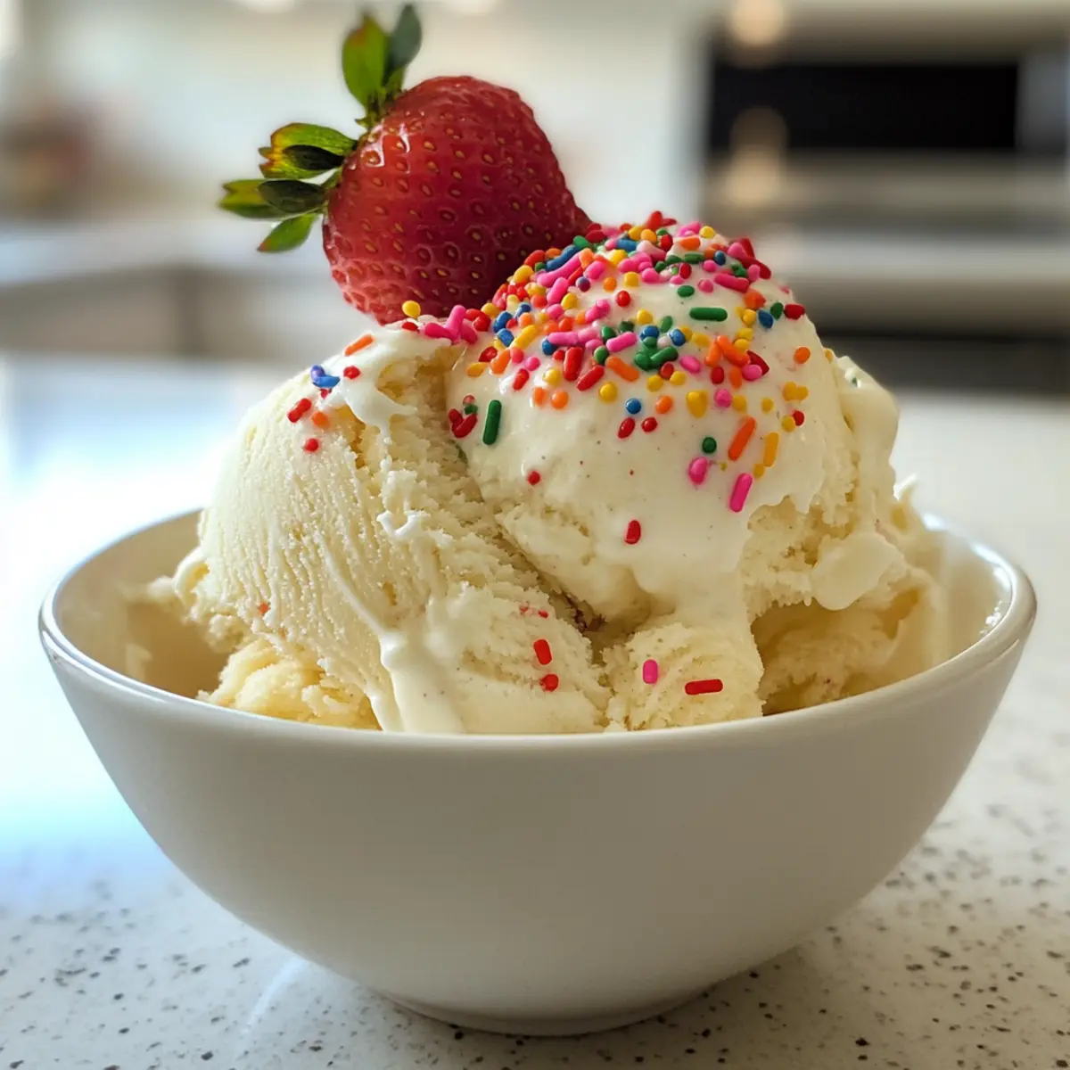 Homemade Vanilla Ice Cream