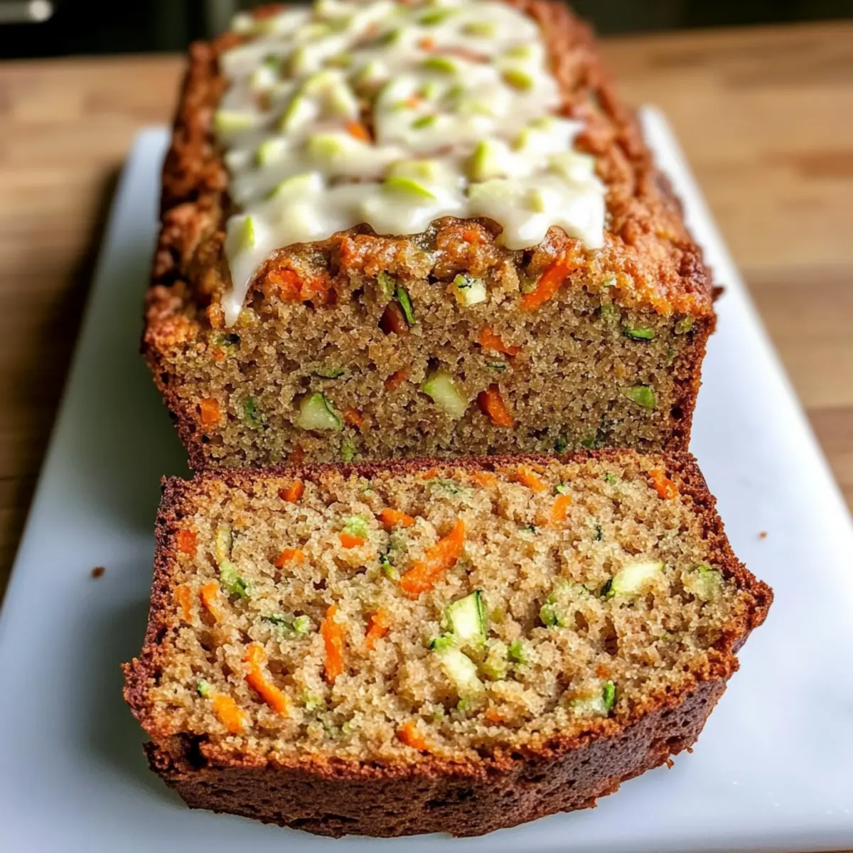 Carrot Apple Zucchini Bread