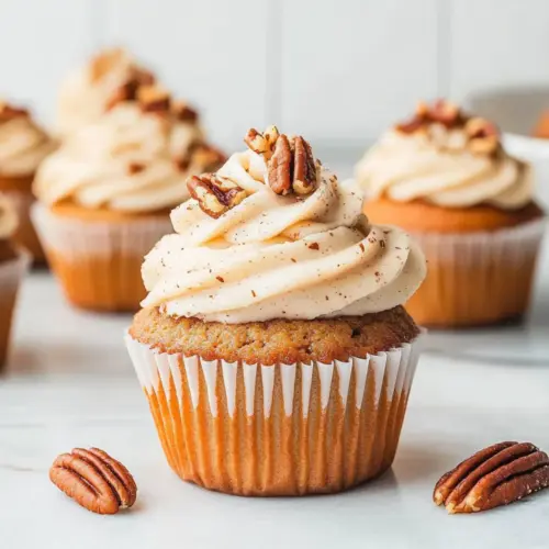 Brown Butter Pecan Cupcakes