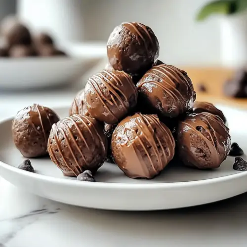 Cottage Cheese Brownie Batter Protein Balls