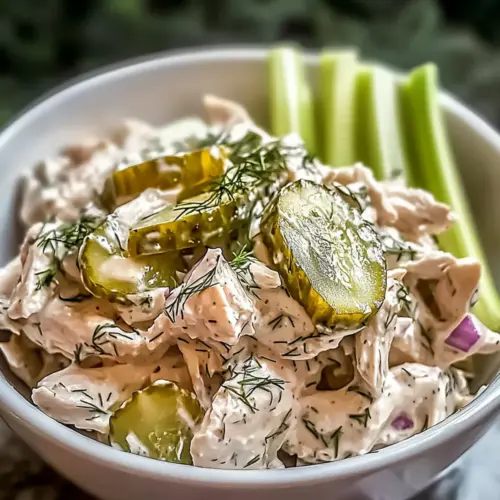 Dill Pickle Chicken Salad