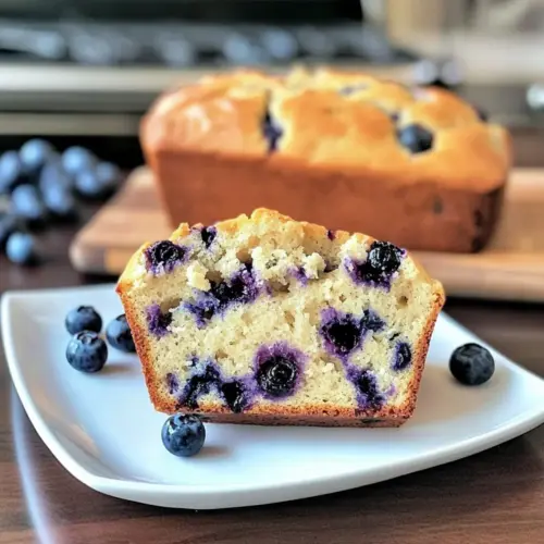Blueberry Cream Cheese Bread