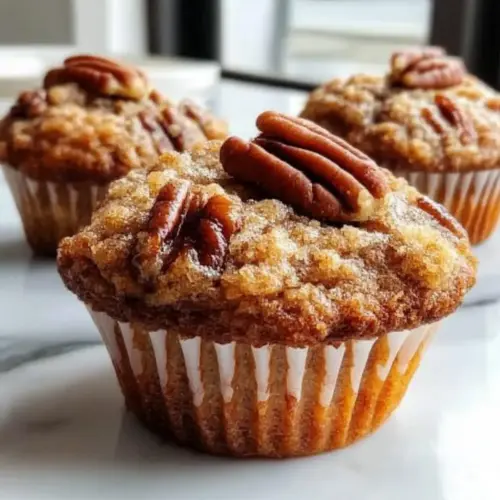 Pecan Pie Brown Sugar Muffins