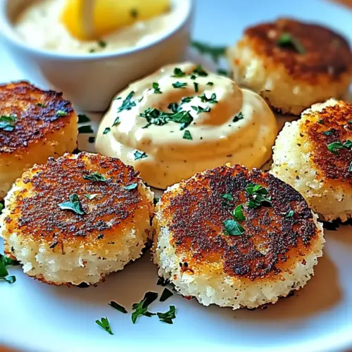 Crispy Shrimp Cakes with Lemon Aioli