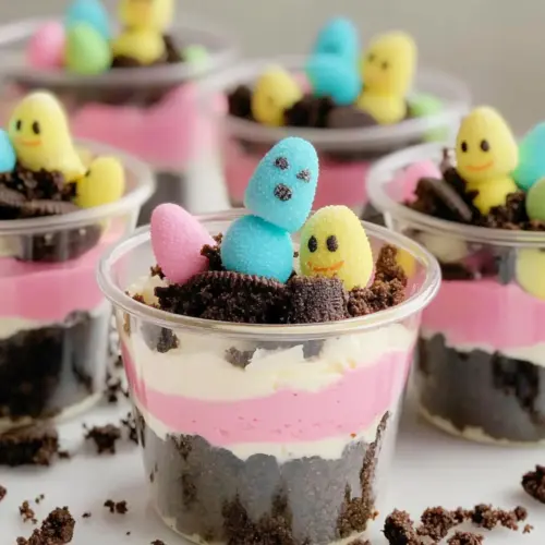 Easter Dirt Cups