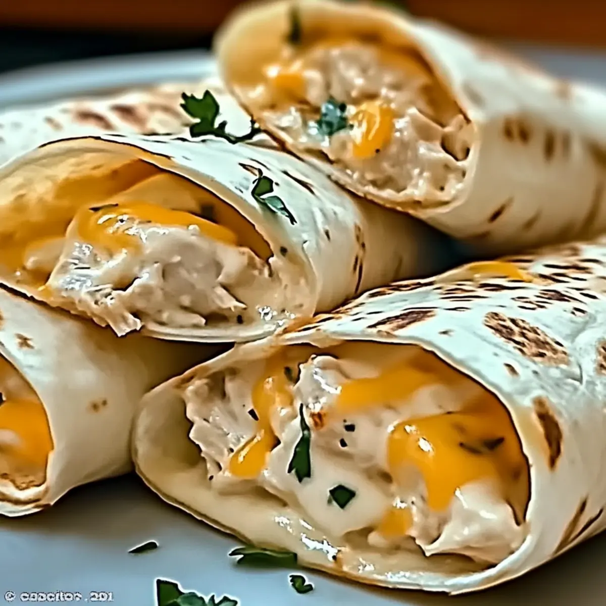 Cheesy Chicken Wrap