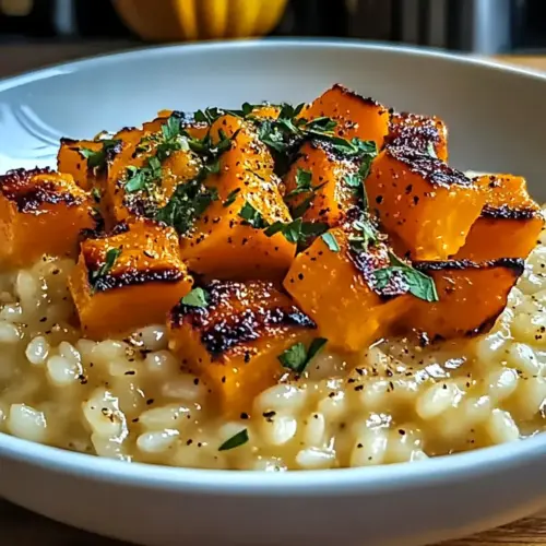 Creamy Roasted Butternut Squash Risotto