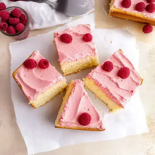 Almond Raspberry Cake