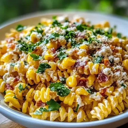 Street Corn Elote Pasta Salad