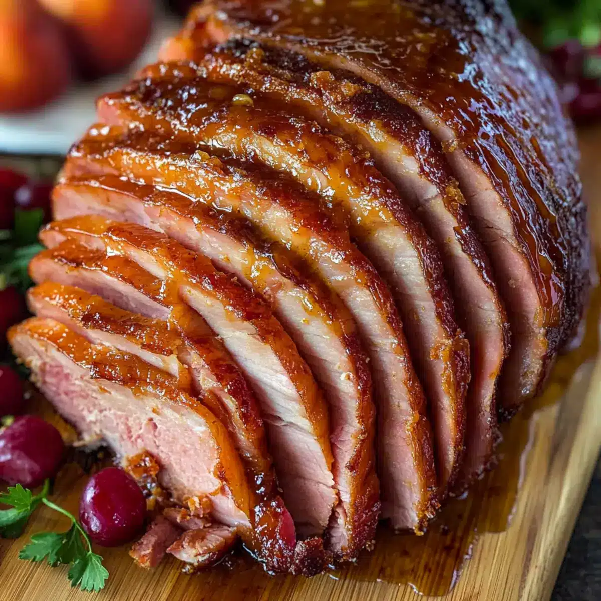 Baked Ham with the Best Glaze