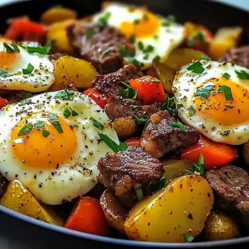 Steak and Potato Breakfast Hash