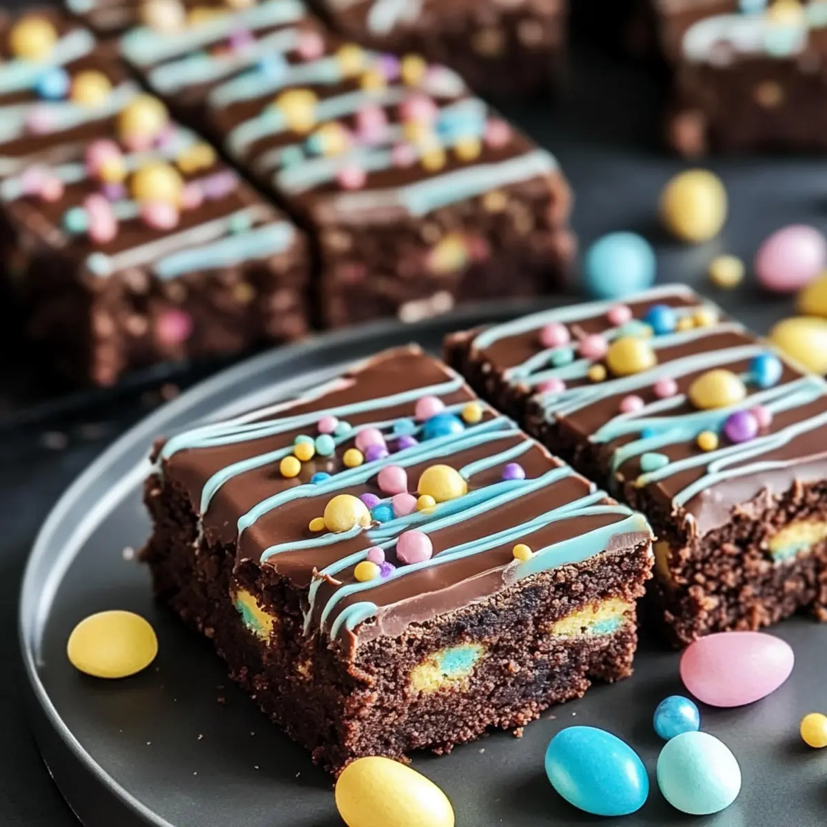 Easter Brownies