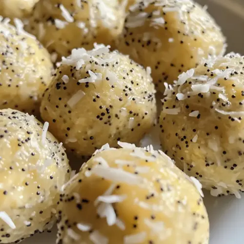 Lemon Zest Protein Balls