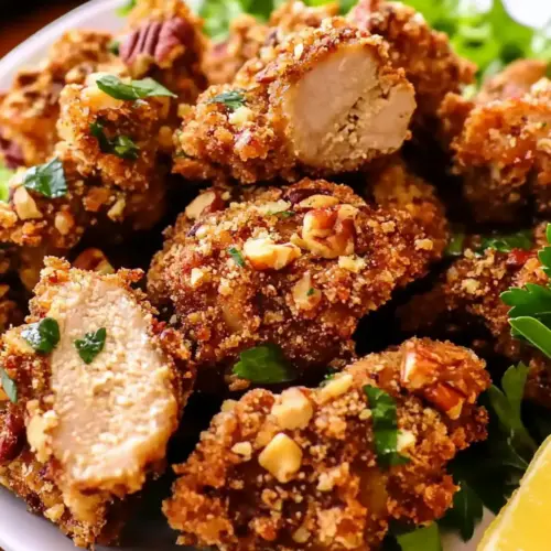 Butter Pecan Chicken Bites