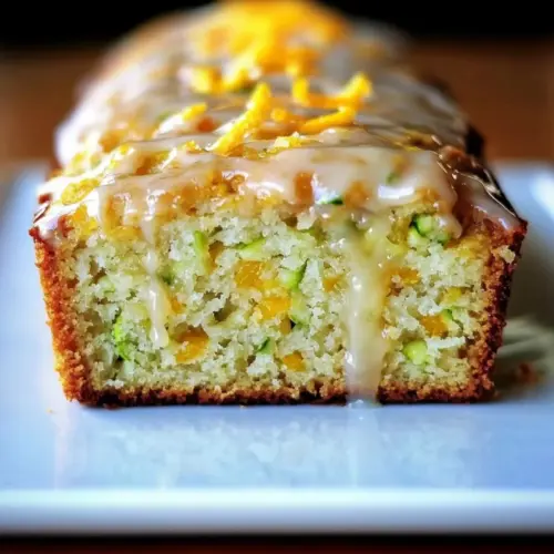 Zucchini Orange Bread