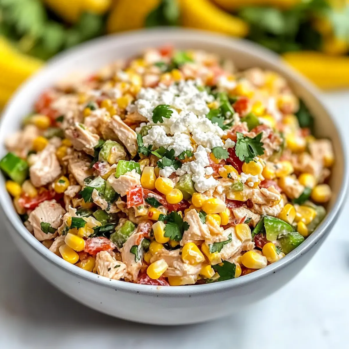 Street Corn Chicken Salad