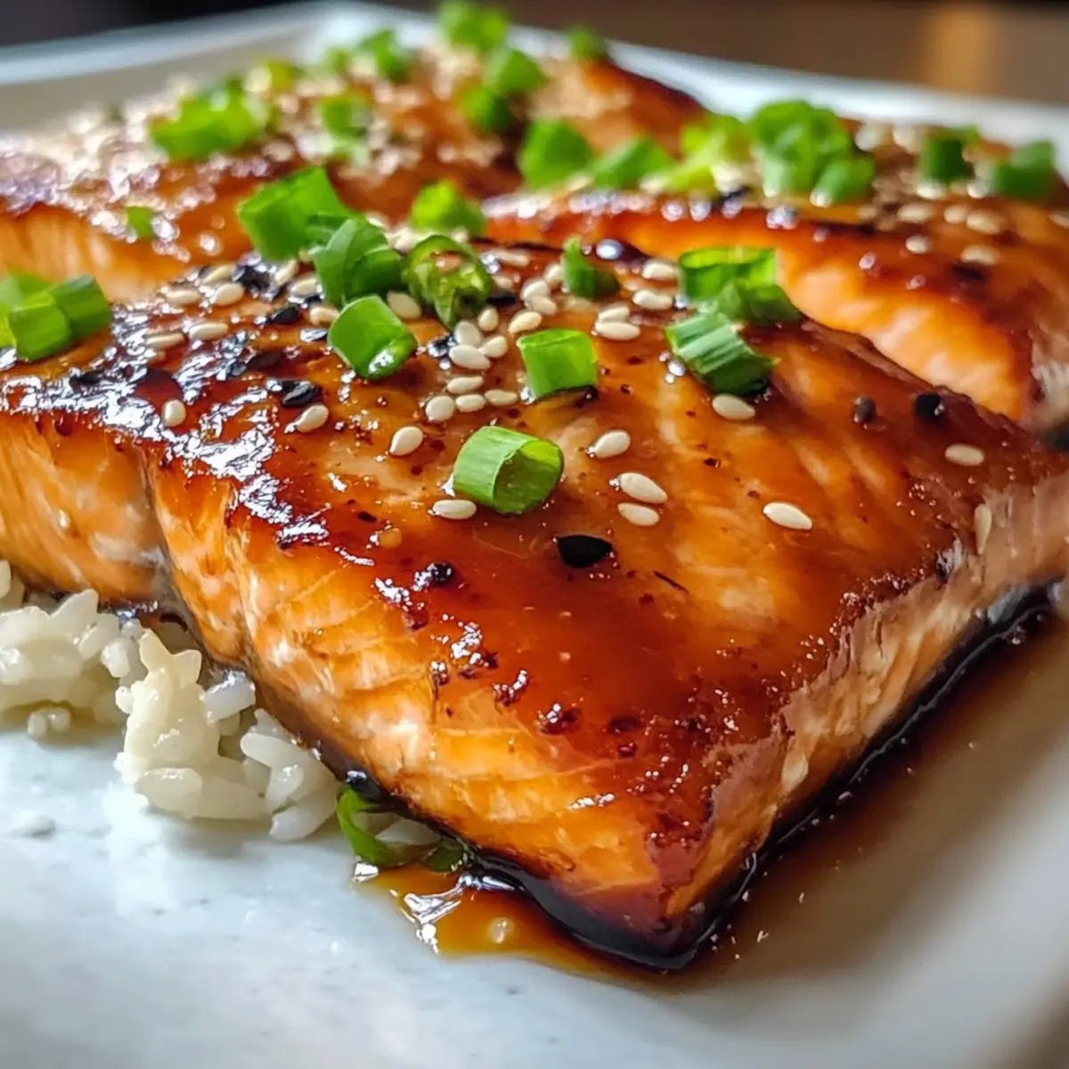 Orange Teriyaki Salmon