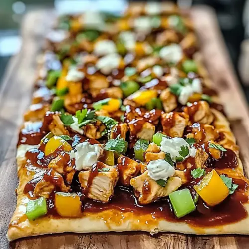 BBQ Chicken Flatbread