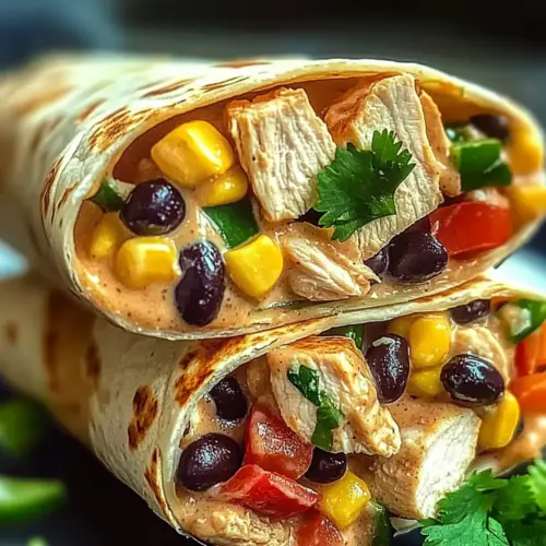 Southwest Chicken Wraps