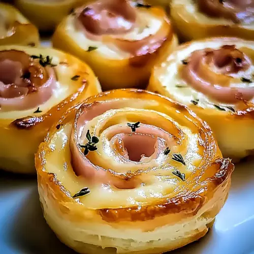 Ham and Cheese Pinwheels
