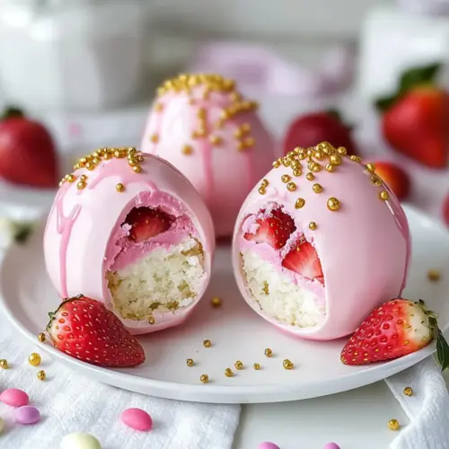 Strawberry Shortcake Easter Egg Bombs