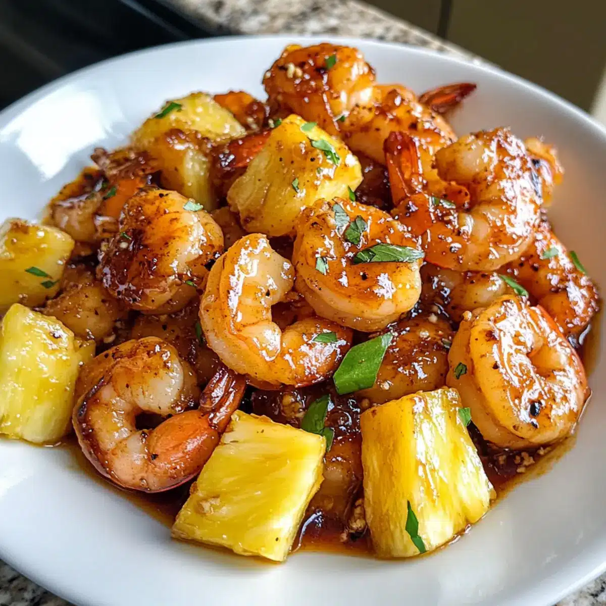 Sweet Chili Pineapple Shrimp