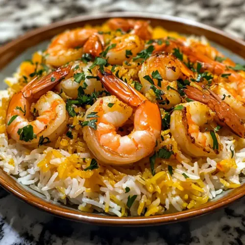 Shrimp Rice with Herbs